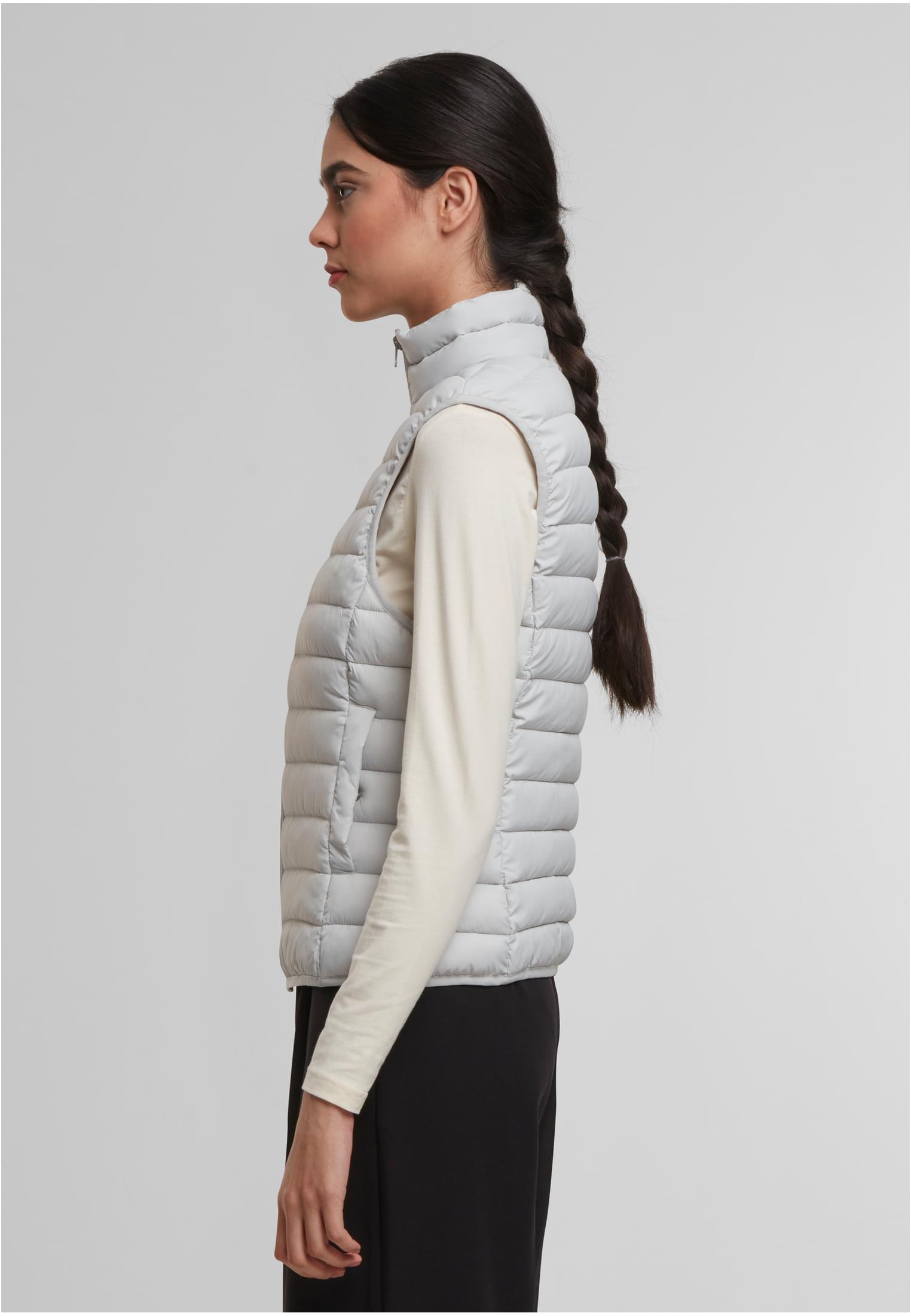 Ladies Light Puffer Vest lightasphalt | lightasphalt