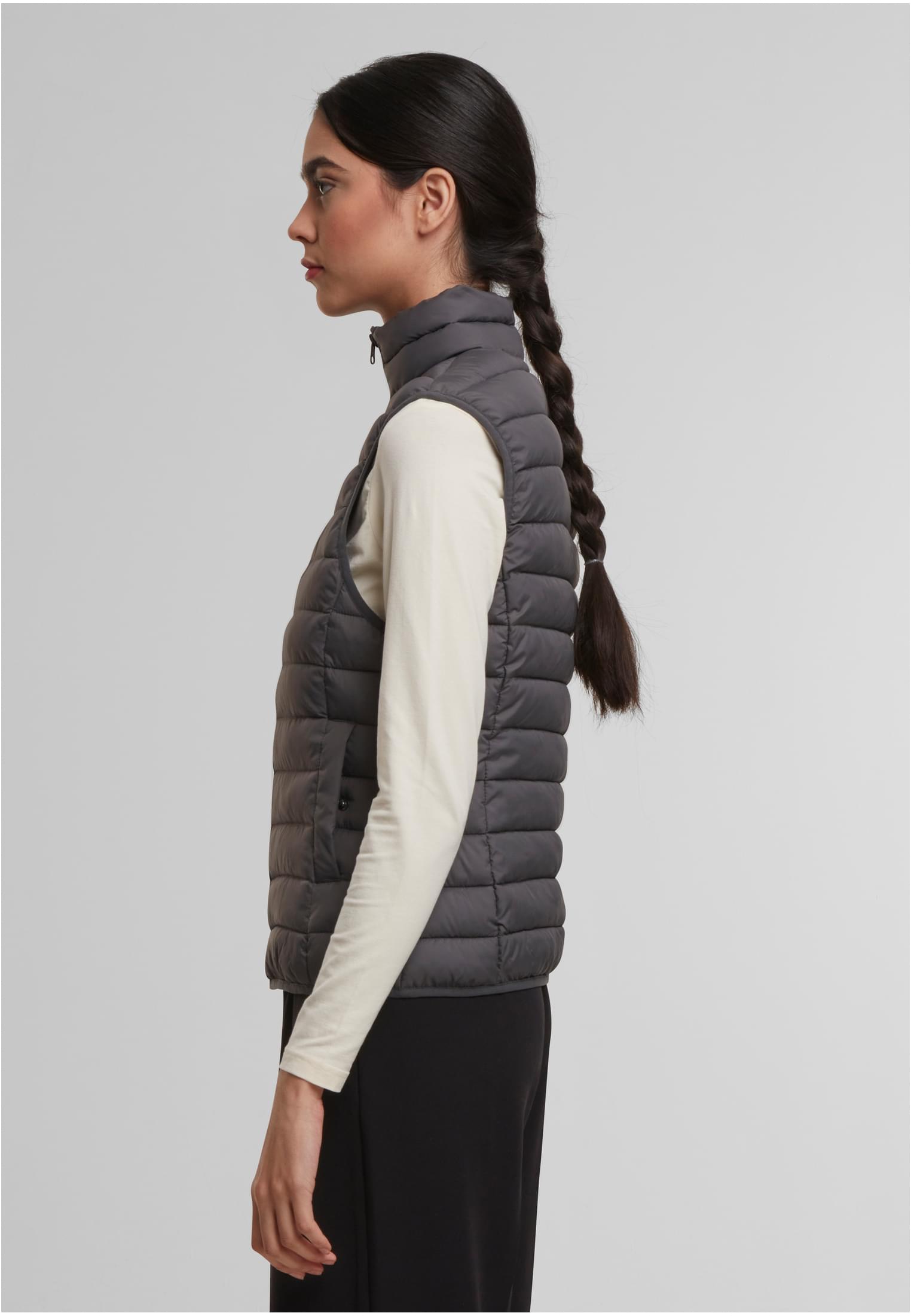 Ladies Light Puffer Vest magnet | magnet