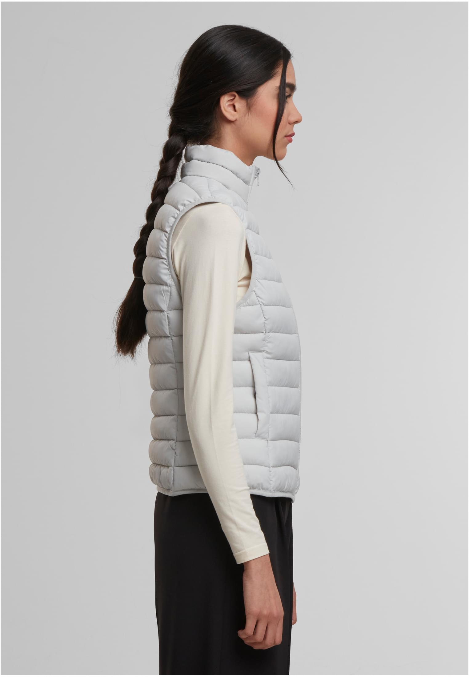 Ladies Light Puffer Vest lightasphalt | lightasphalt