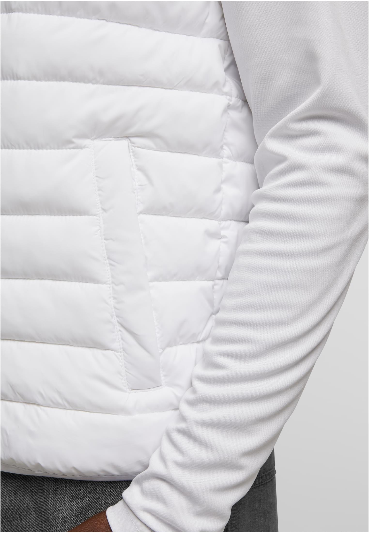 Light Puffer Vest white | white