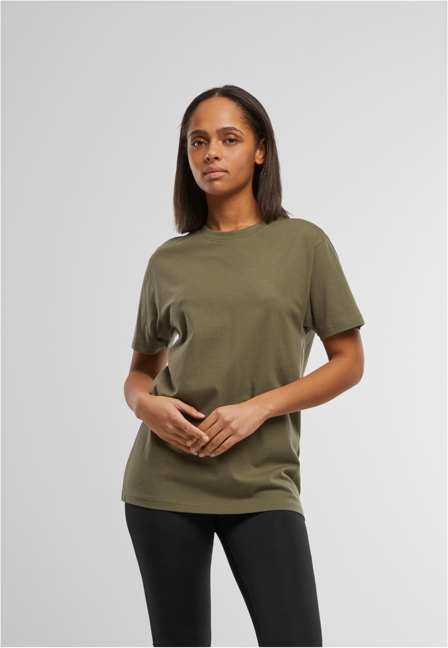 Basic Regular Fit Tee olive | olive