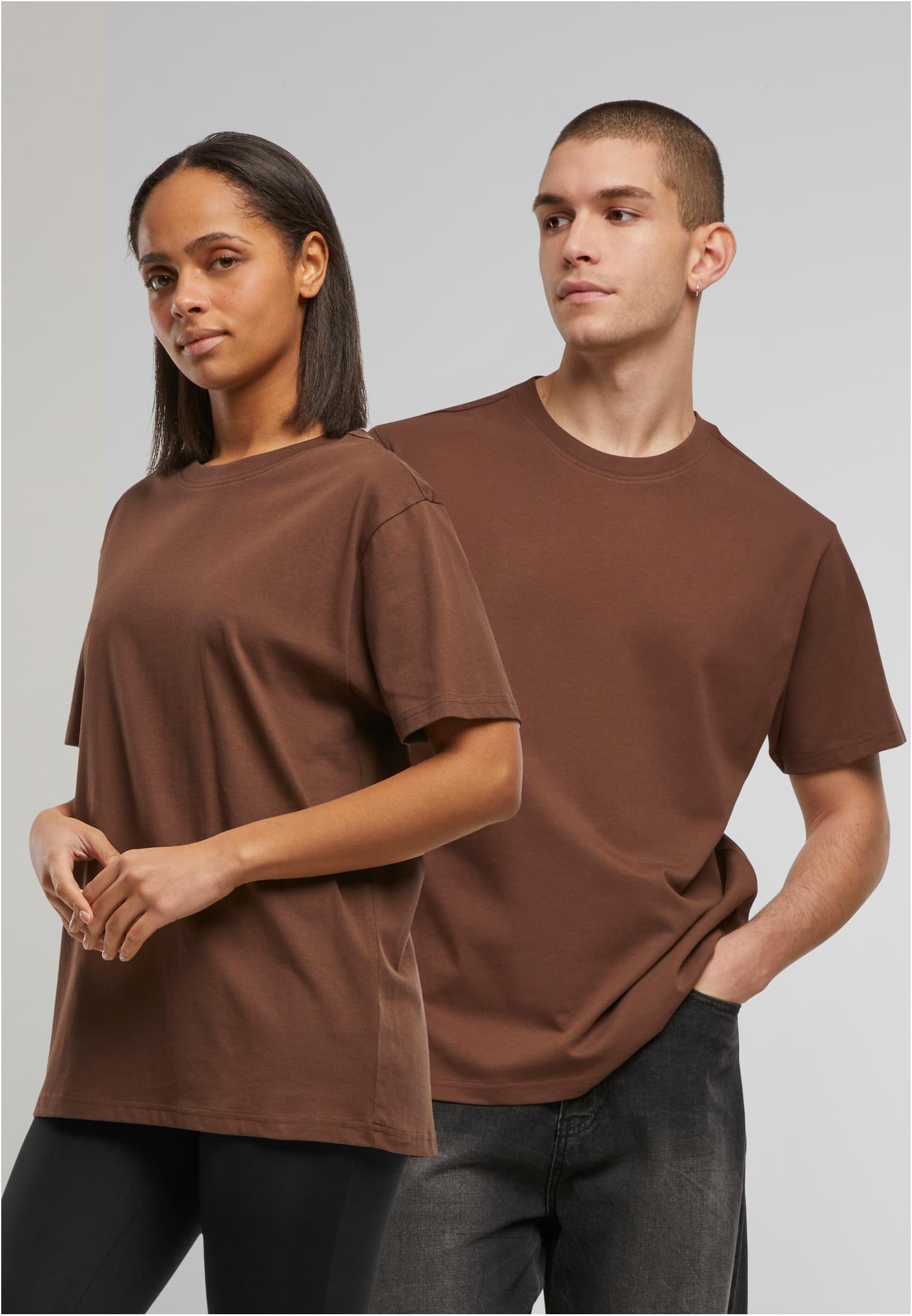 Basic Regular Fit Tee chocolatebrown | chocolatebrown
