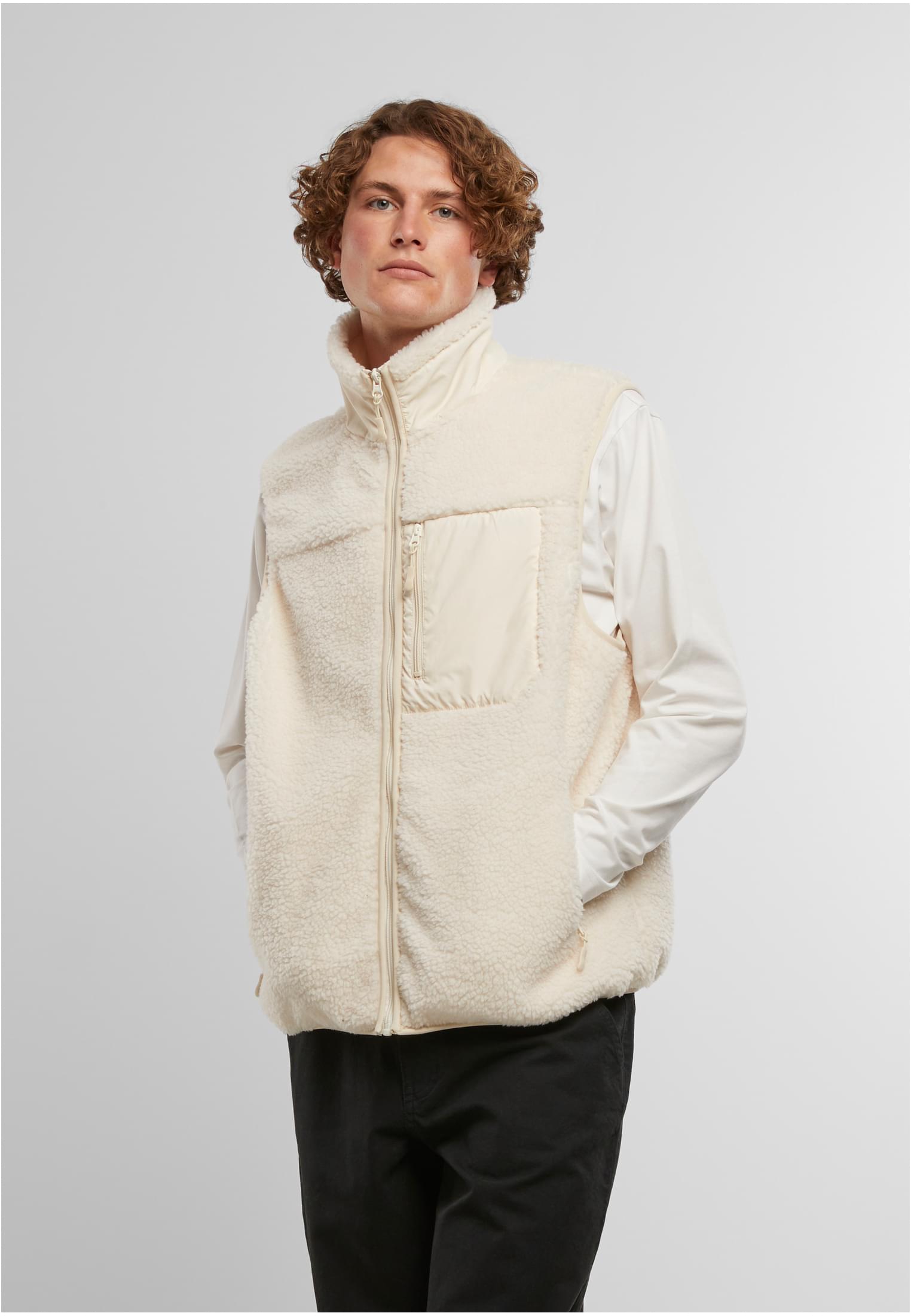 【タグ付新品】Na.e Standard Wool Vest_ Beige Bonded Sherpa Vest