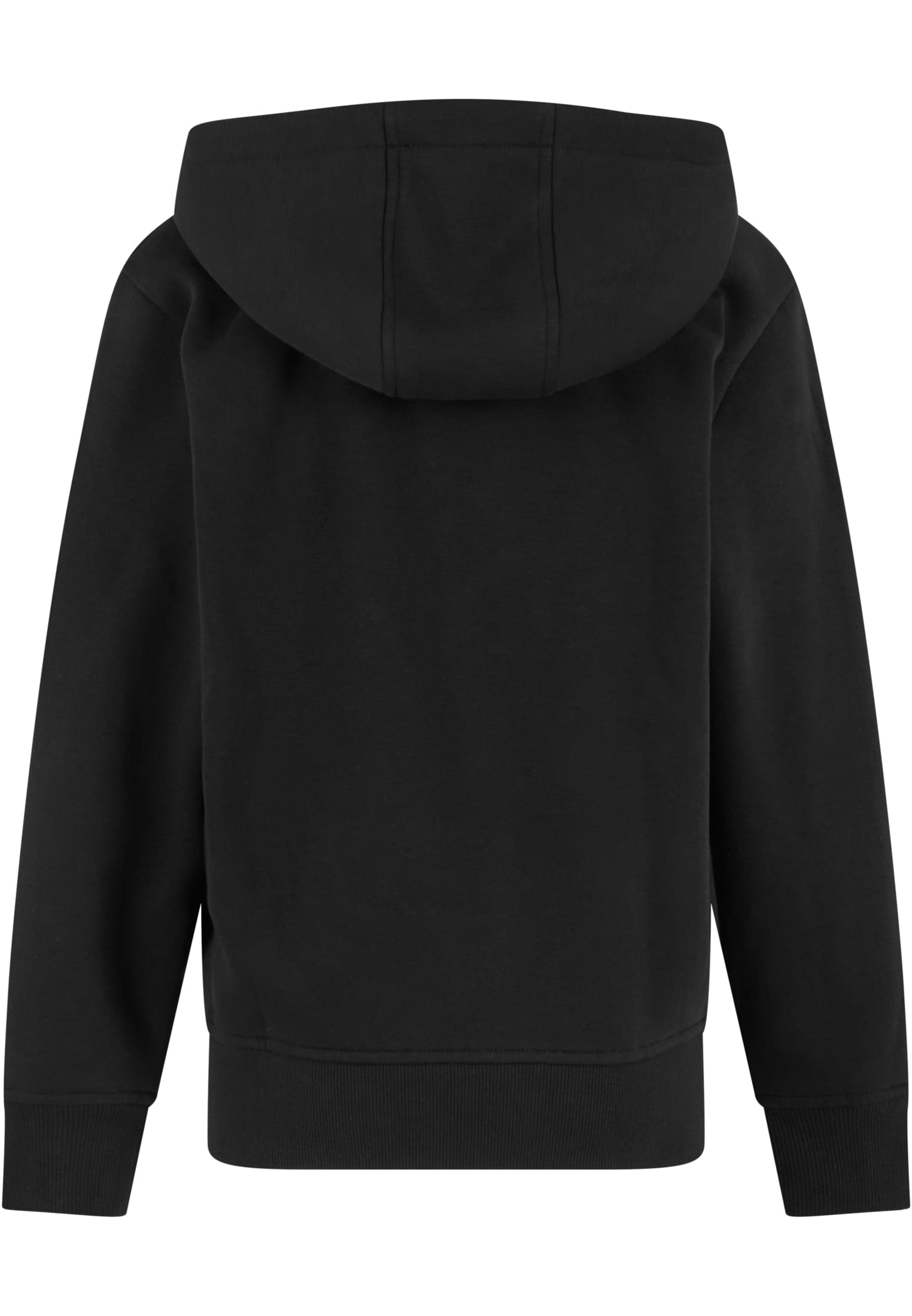 Kids Oversized Zip Hoody black | black